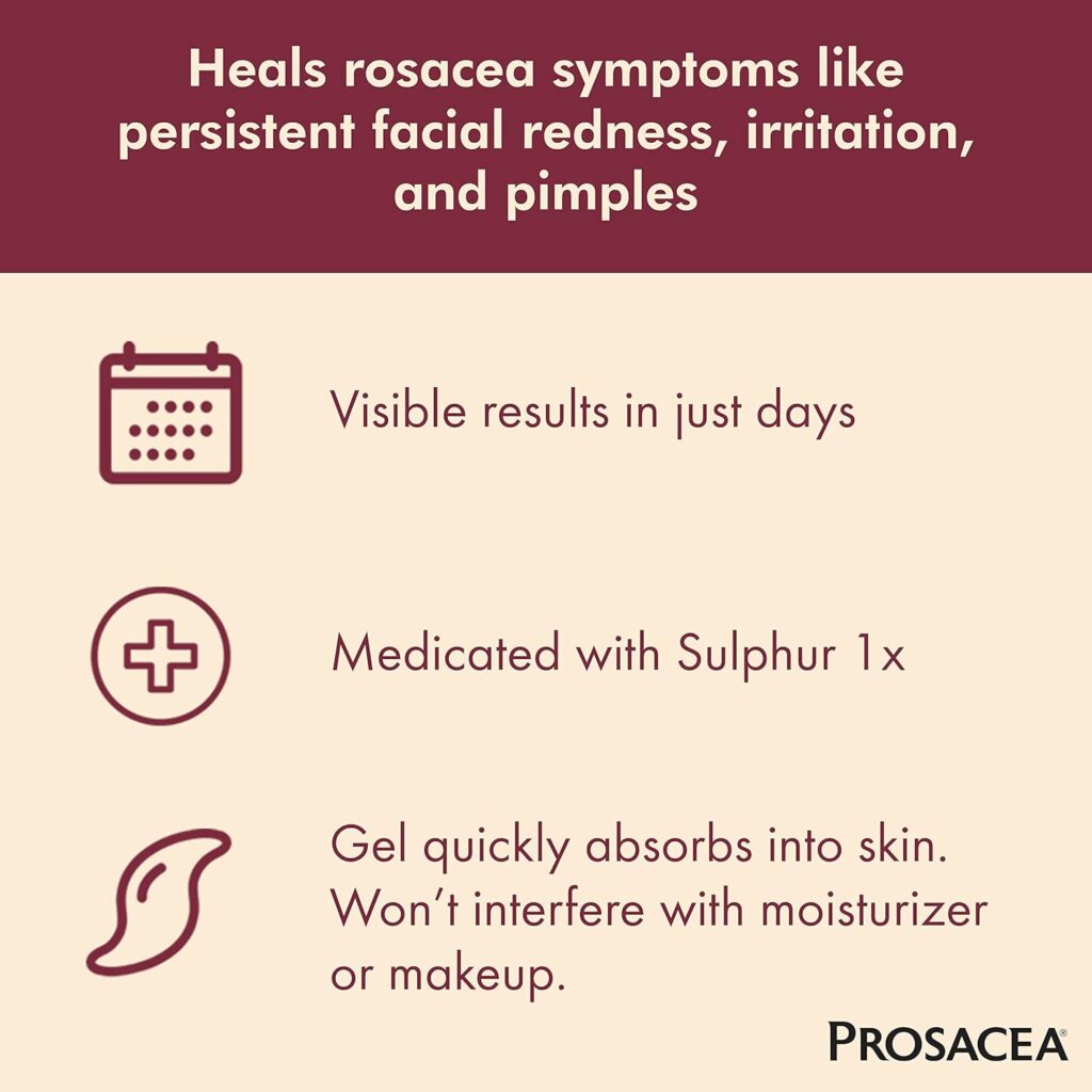 Prosacea - Heals Rosacea Symptoms of Redness, Pimples and Irritation - Twin Pack - Two 0.75oz Tubes (1.5oz Total)